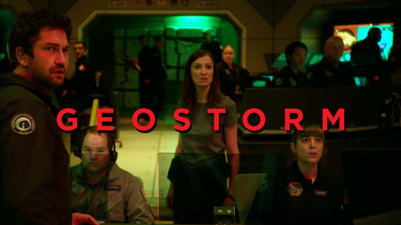 Geostorm — backdrops with title 6