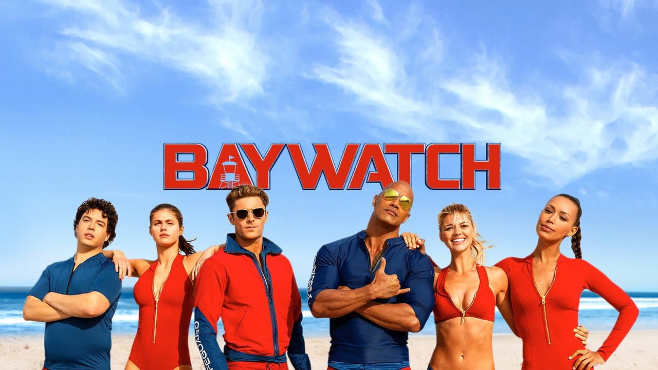Baywatch — backdrops with title 4