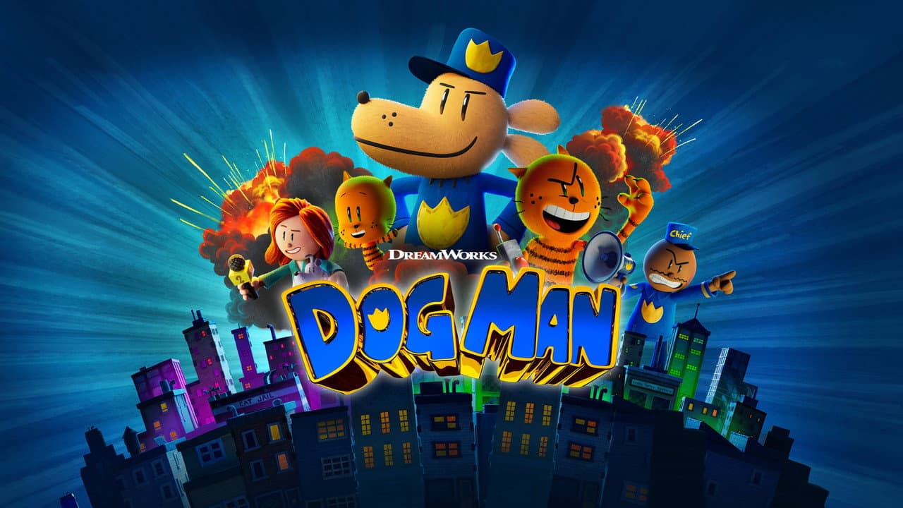 Dog Man — backdrops with title 2