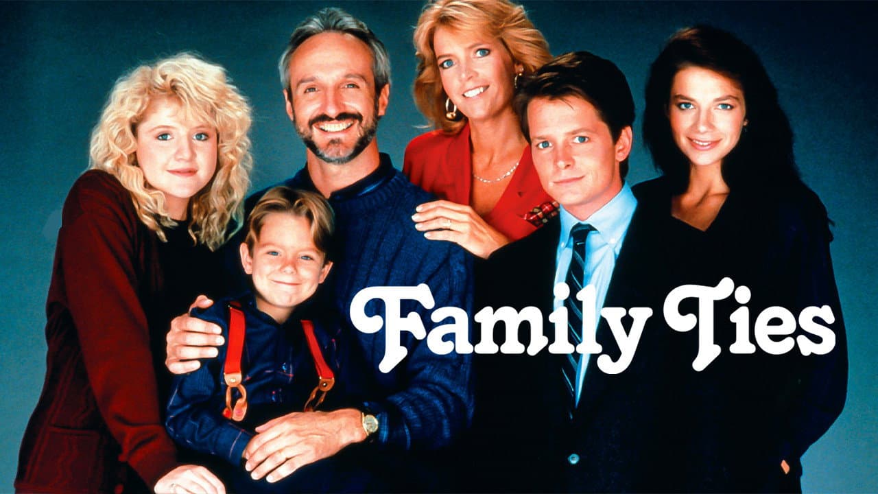 Family Ties — backdrops with title 4