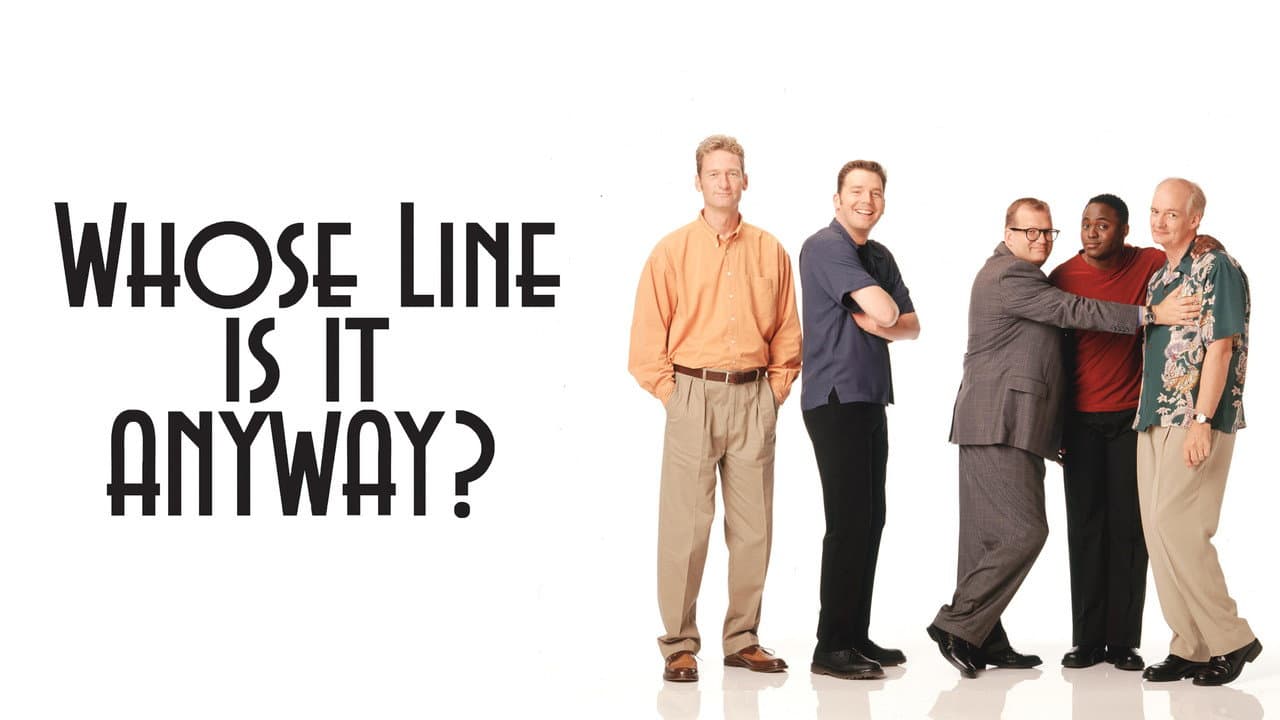 Whose Line Is It Anyway? — backdrops with title 1