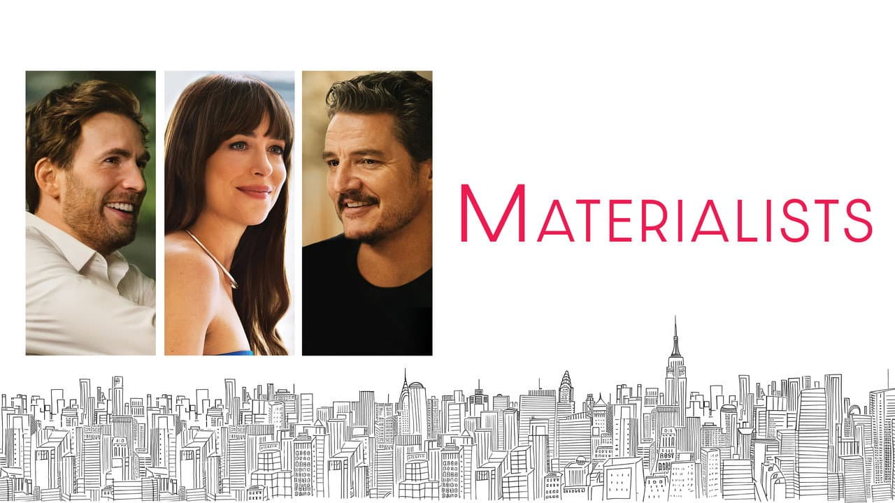 Materialists — backdrops with title 7