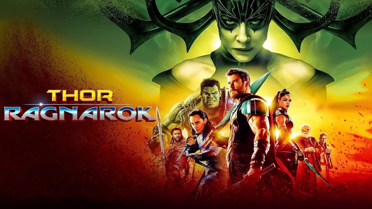 Thor: Ragnarok — backdrops with title 8