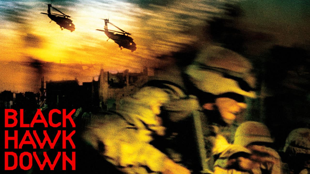 Black Hawk Down — backdrops with title 5