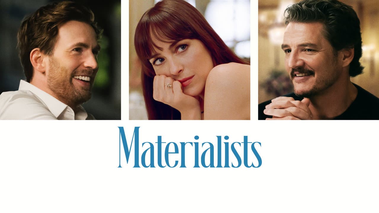 Materialists — backdrops with title 2