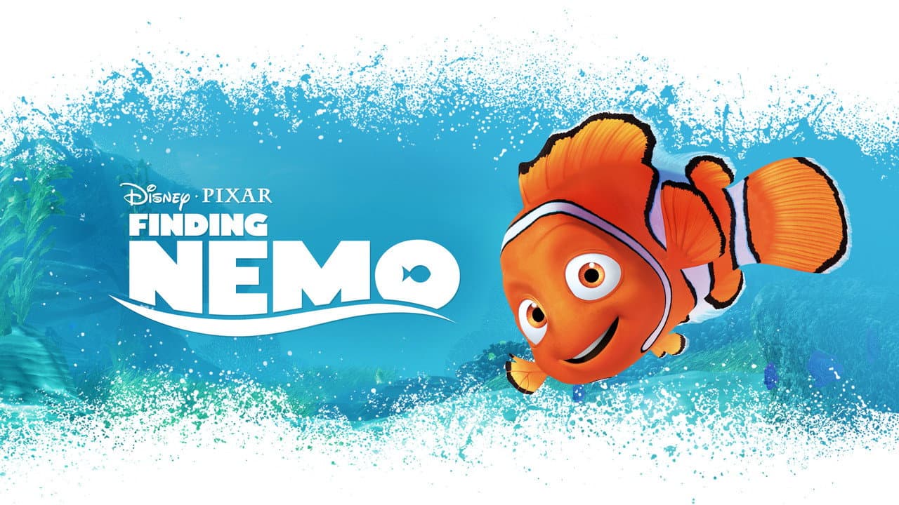 Finding Nemo — backdrops with title 6