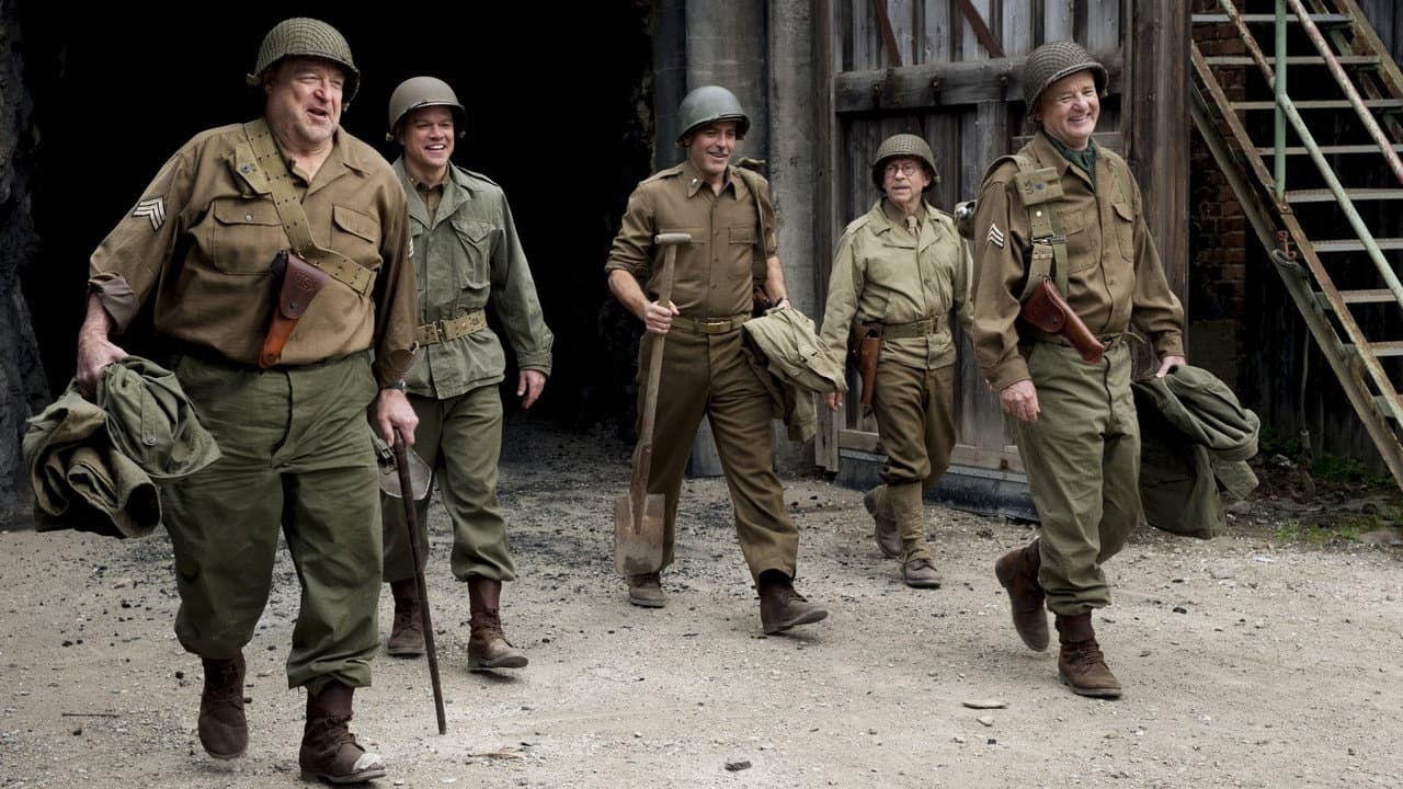 The Monuments Men — backdrops 2
