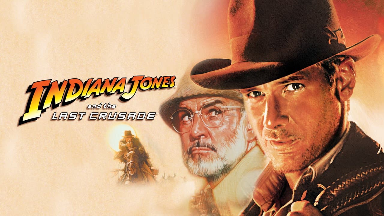 Indiana Jones and the Last Crusade — backdrops with title 8