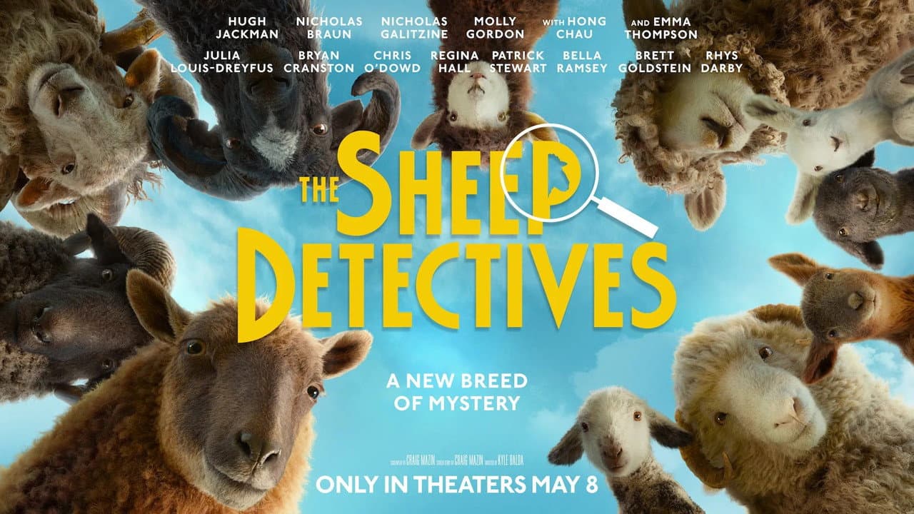 The Sheep Detectives — backdrops with title 4