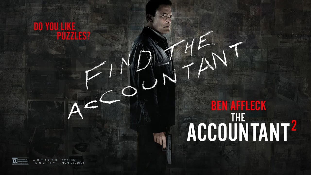 The Accountant² — backdrops with title 5