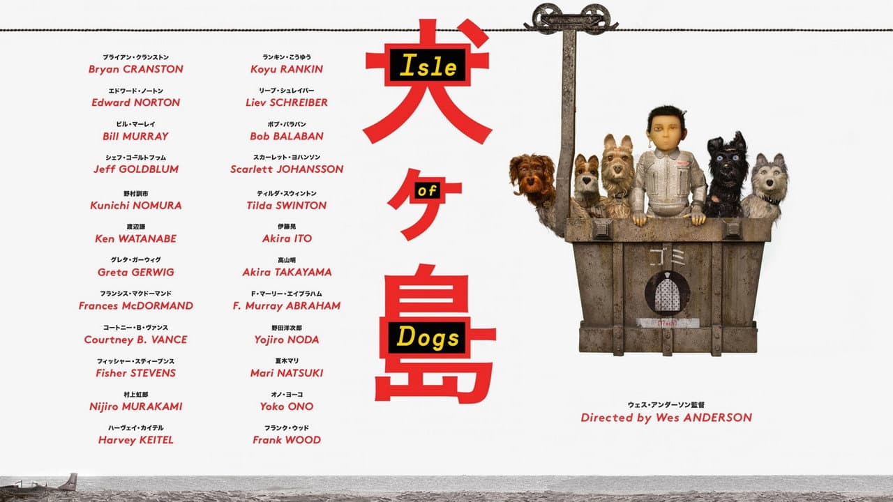 Isle of Dogs — backdrops with title 4