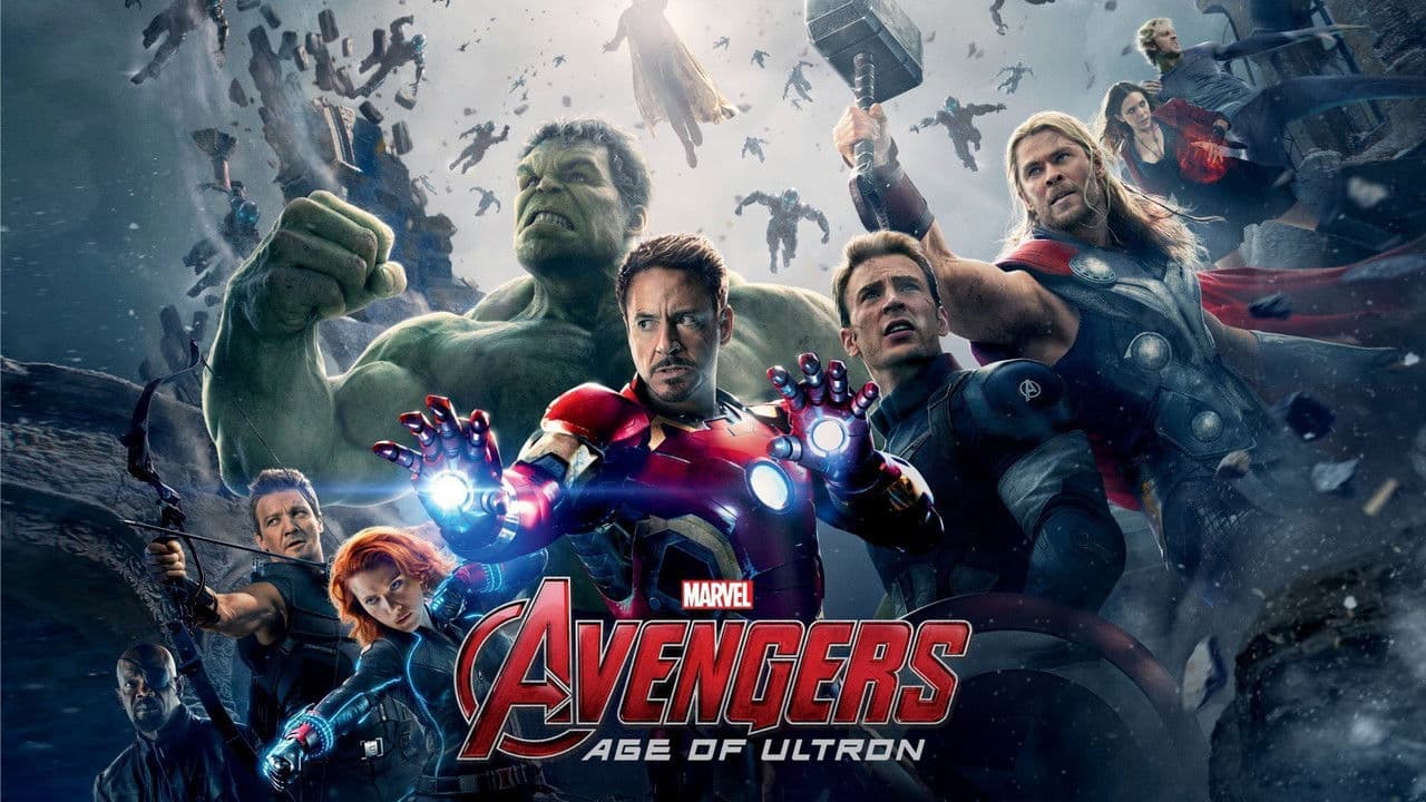 Avengers: Age of Ultron — backdrops with title 2