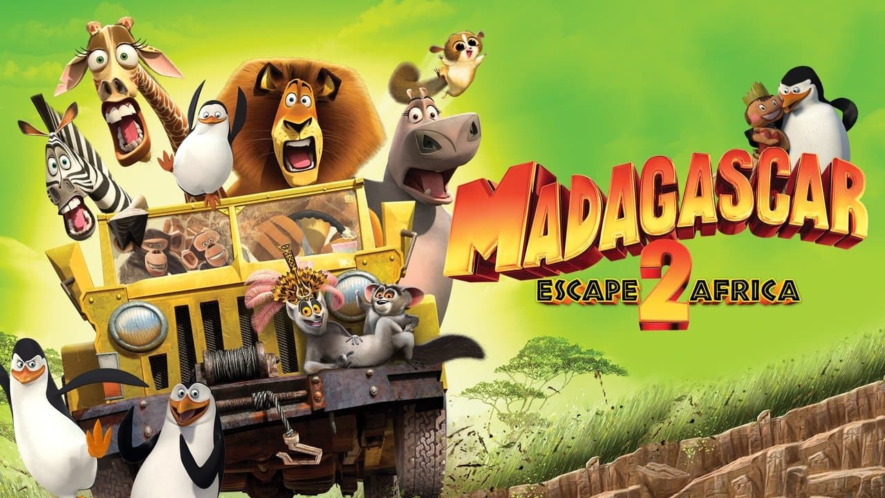 Madagascar: Escape 2 Africa — backdrops with title 1