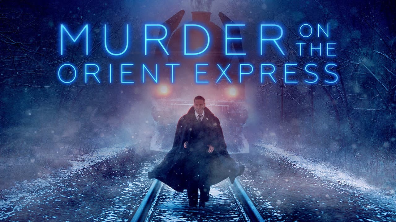 Murder on the Orient Express — backdrops with title 2