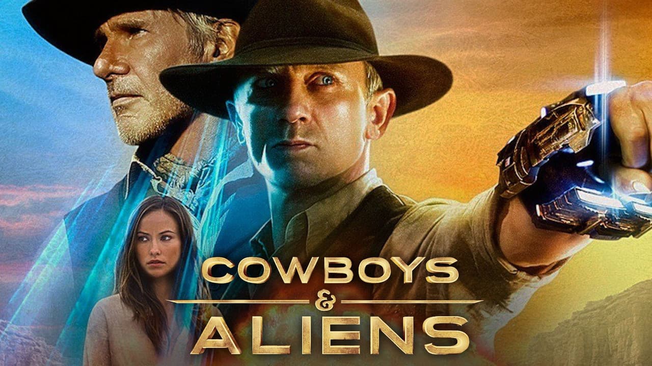 Cowboys & Aliens — backdrops with title 6