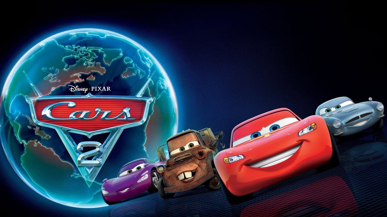 Cars 2 — backdrops with title 1