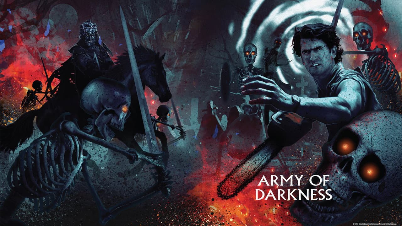 Army of Darkness — backdrops with title 5