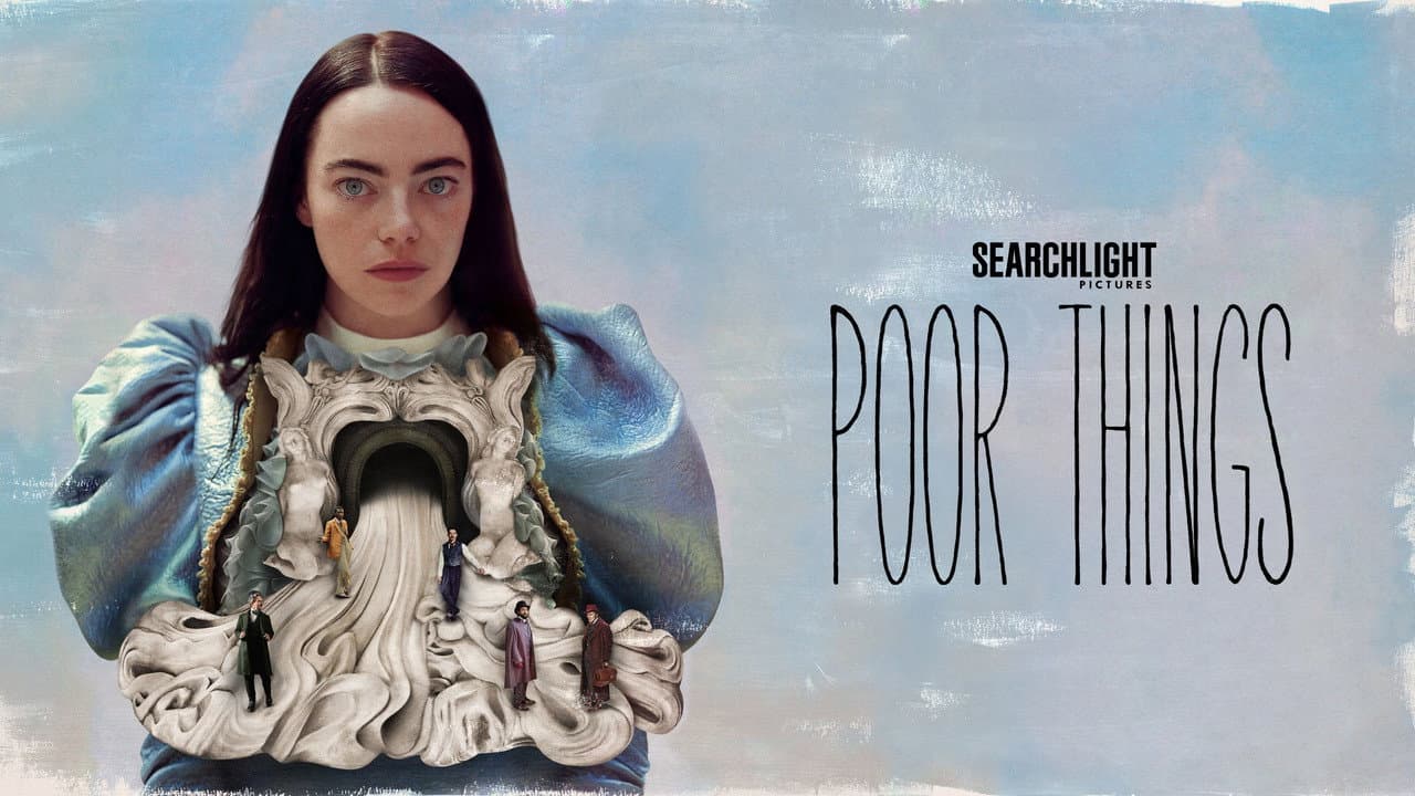 Poor Things — backdrops with title 2