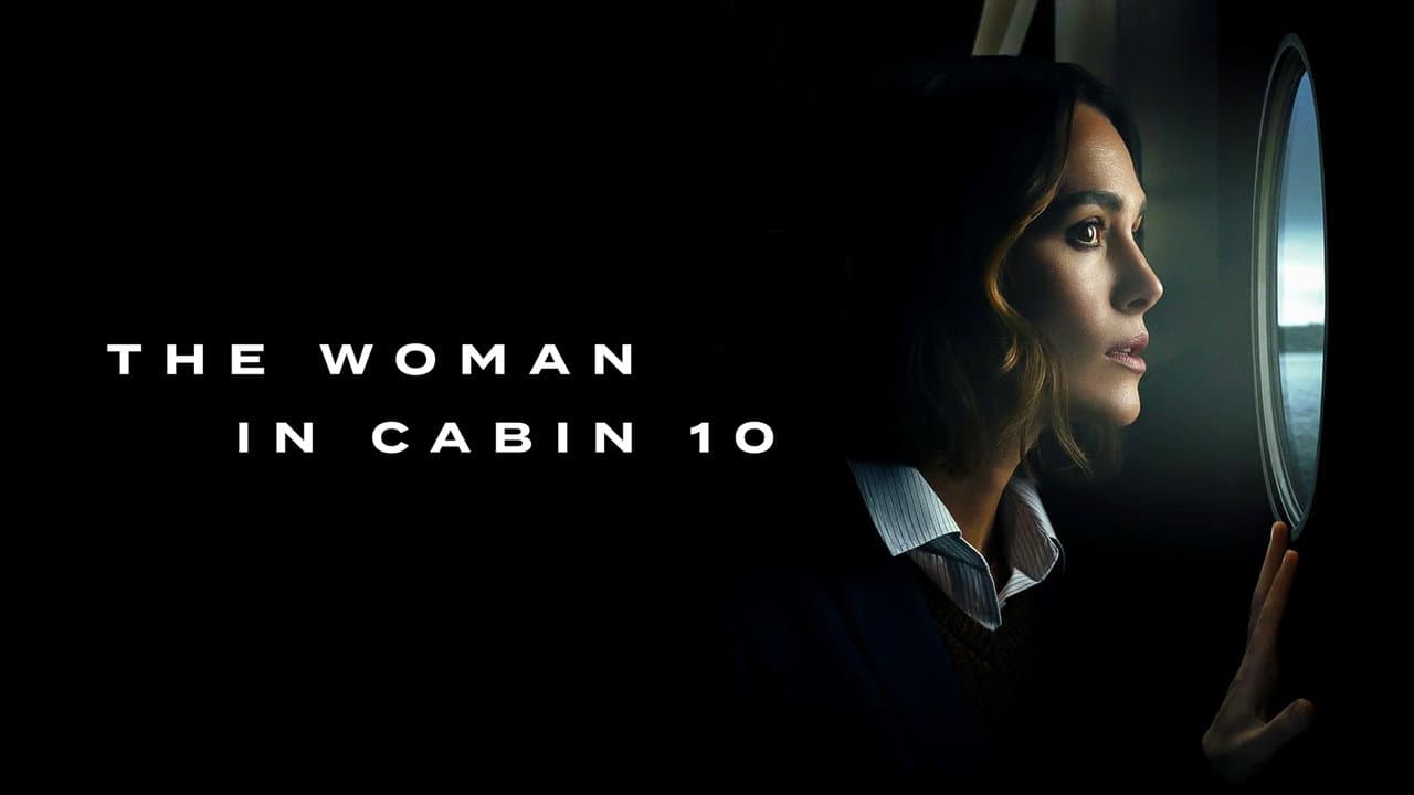 The Woman in Cabin 10 — backdrops with title 4