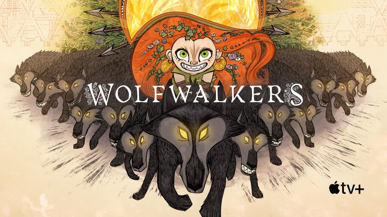 Wolfwalkers — backdrops with title 3