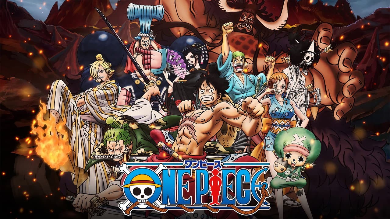 One Piece — backdrops with title 4