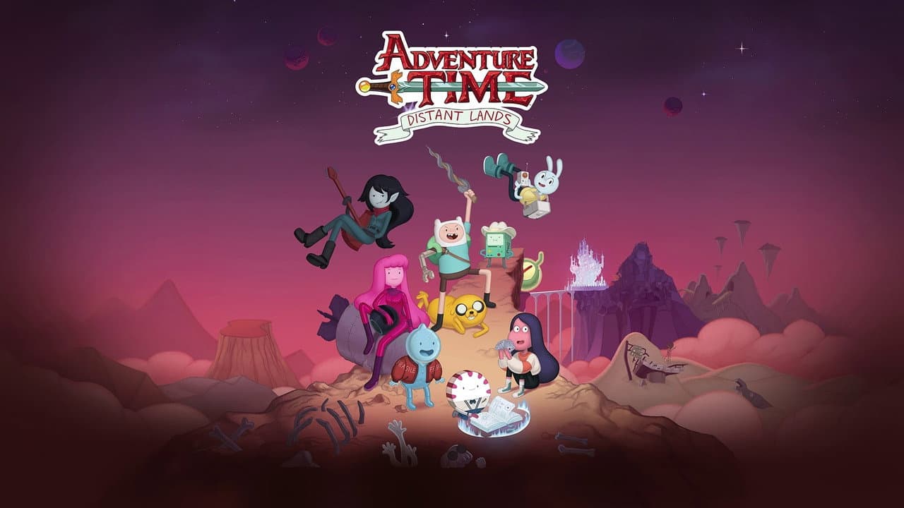 Adventure Time: Distant Lands — backdrops with title 5