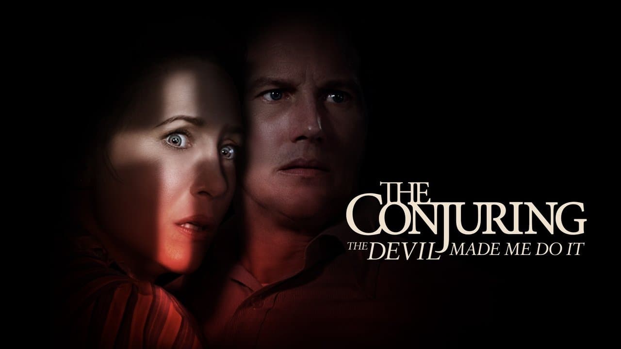 The Conjuring: The Devil Made Me Do It — backdrops with title 7