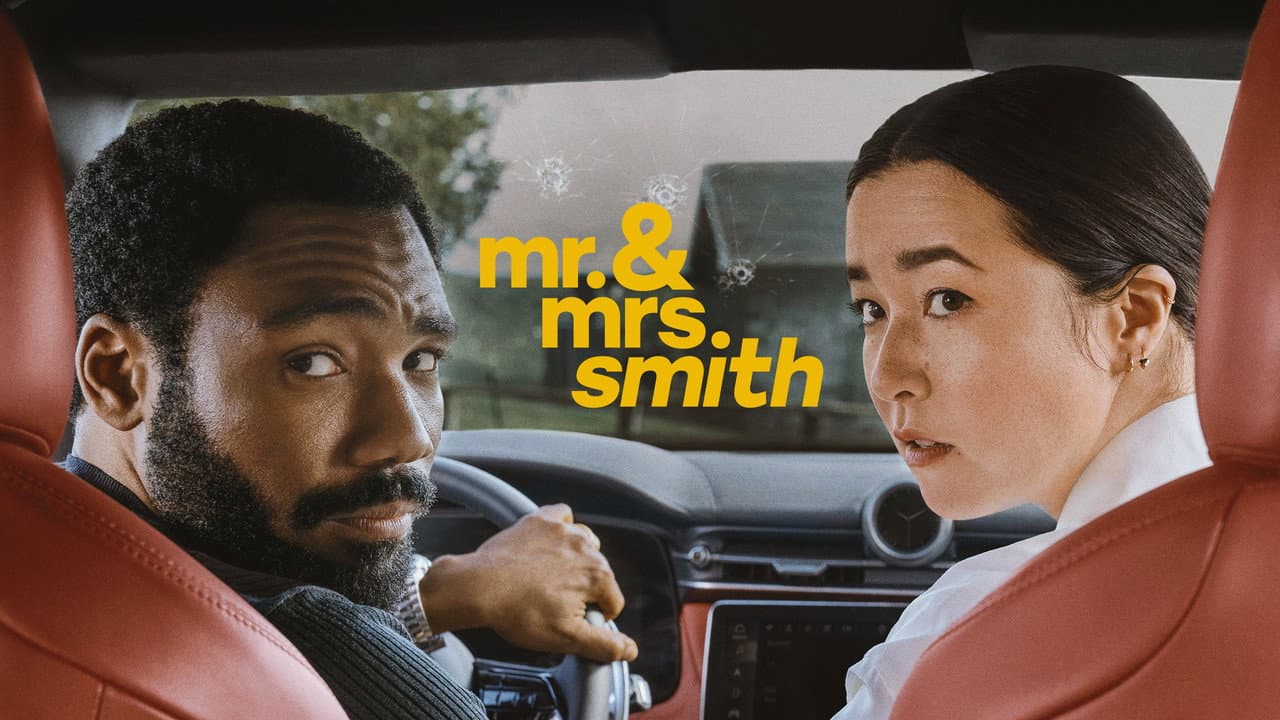 Mr. & Mrs. Smith — backdrops with title 1