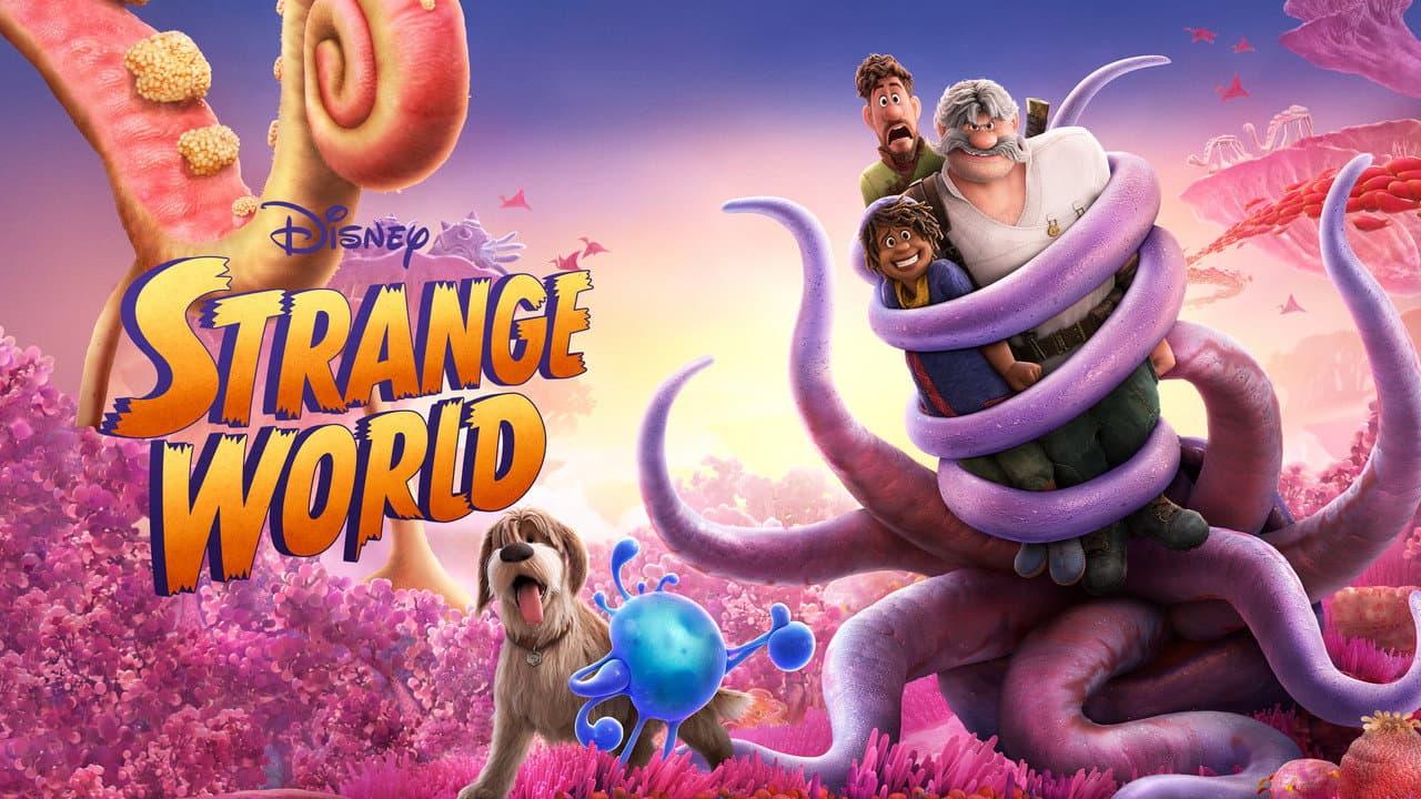 Strange World — backdrops with title 5