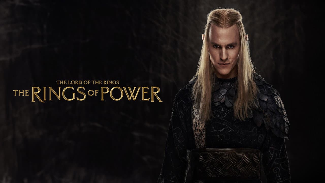 The Lord of the Rings: The Rings of Power — backdrops with title 4