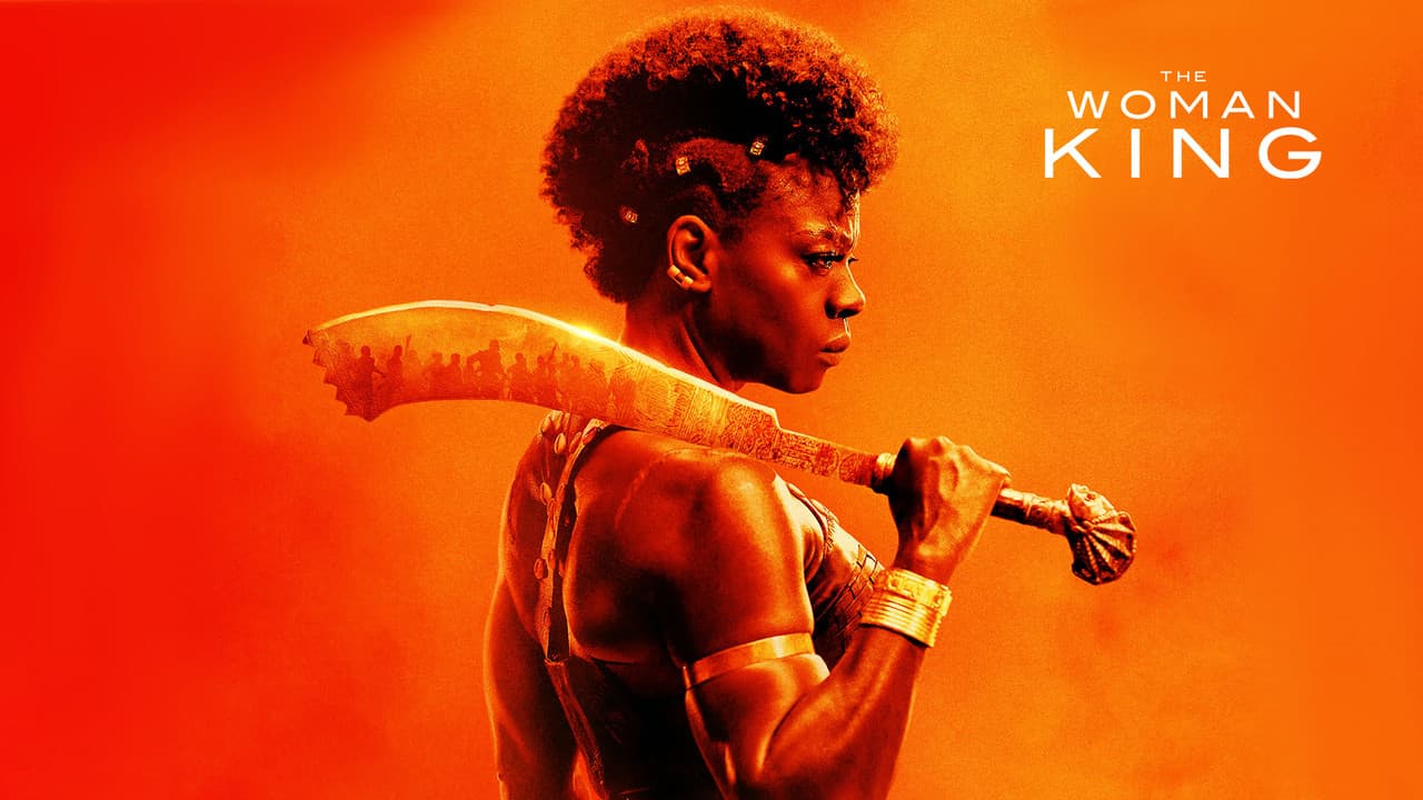 The Woman King — backdrops with title 5