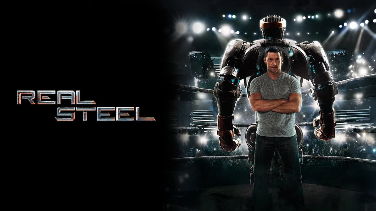 Real Steel — backdrops with title 3