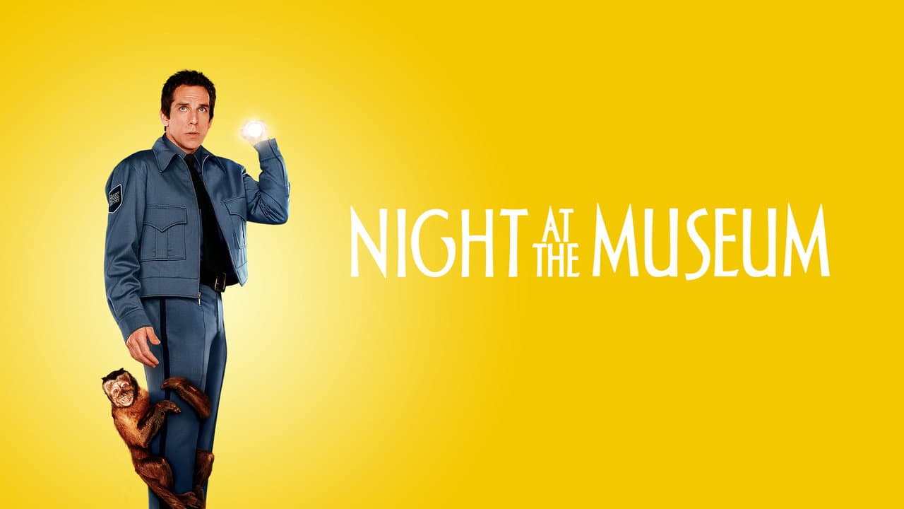 Night at the Museum — backdrops with title 3