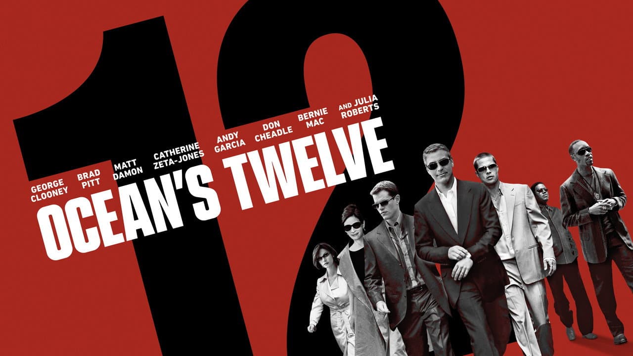 Ocean's Twelve — backdrops with title 1