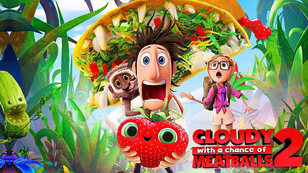 Cloudy with a Chance of Meatballs 2 — backdrops with title 1