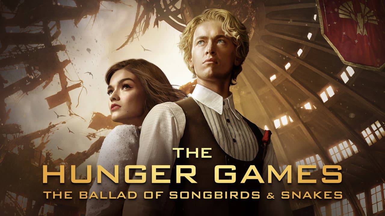 The Hunger Games: The Ballad of Songbirds & Snakes — backdrops with title 7