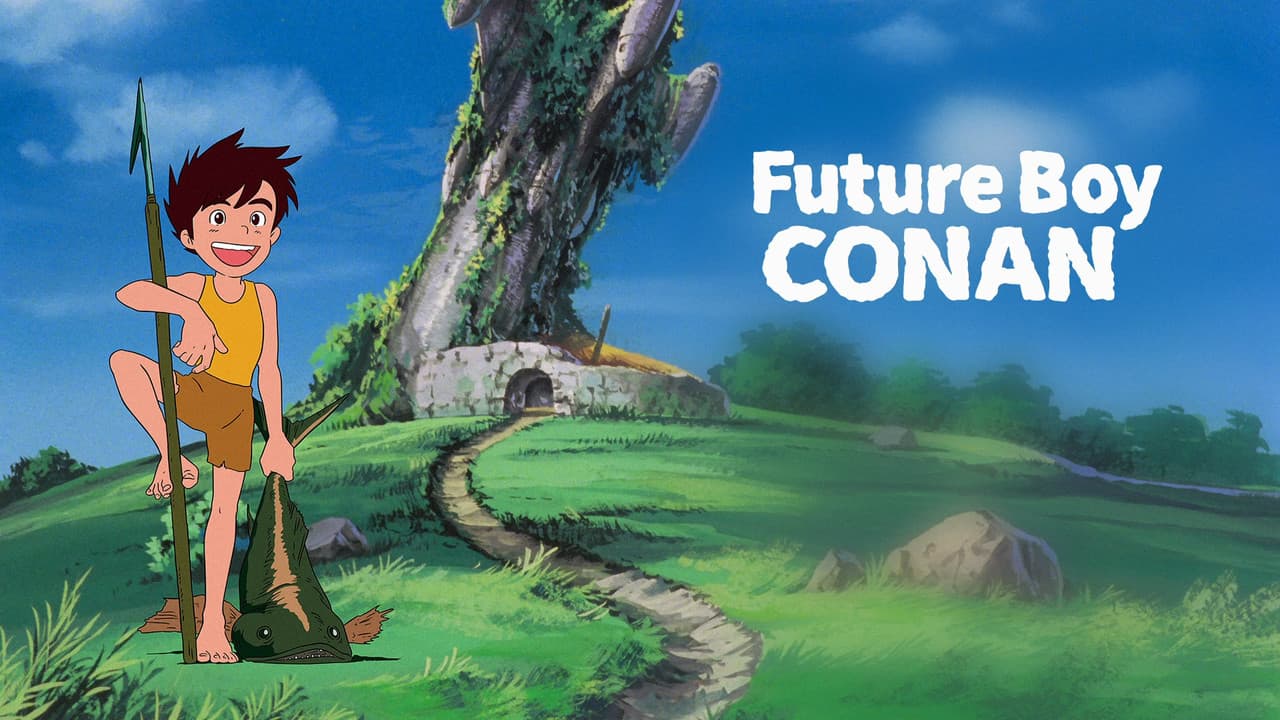 Future Boy Conan — backdrops with title 2