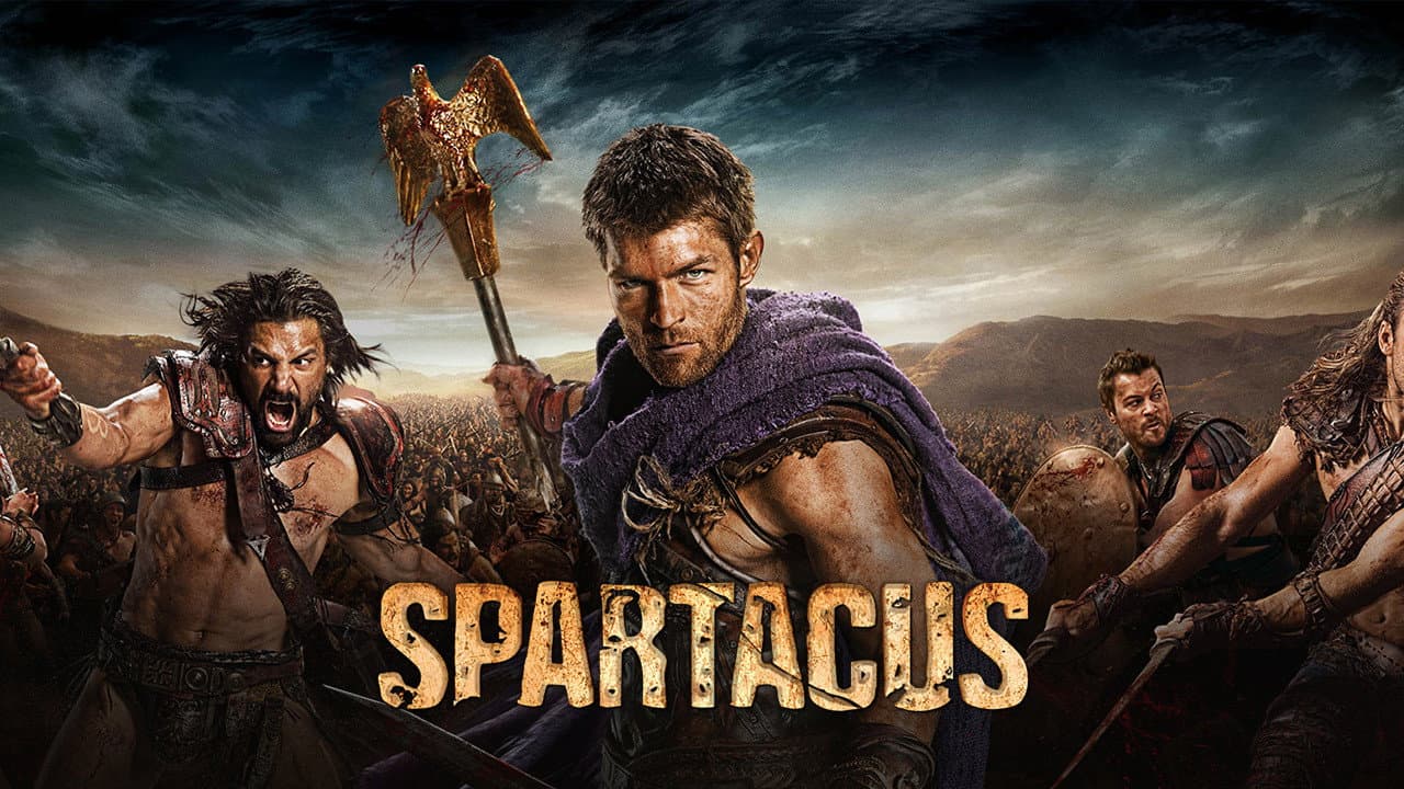 Spartacus — backdrops with title 1
