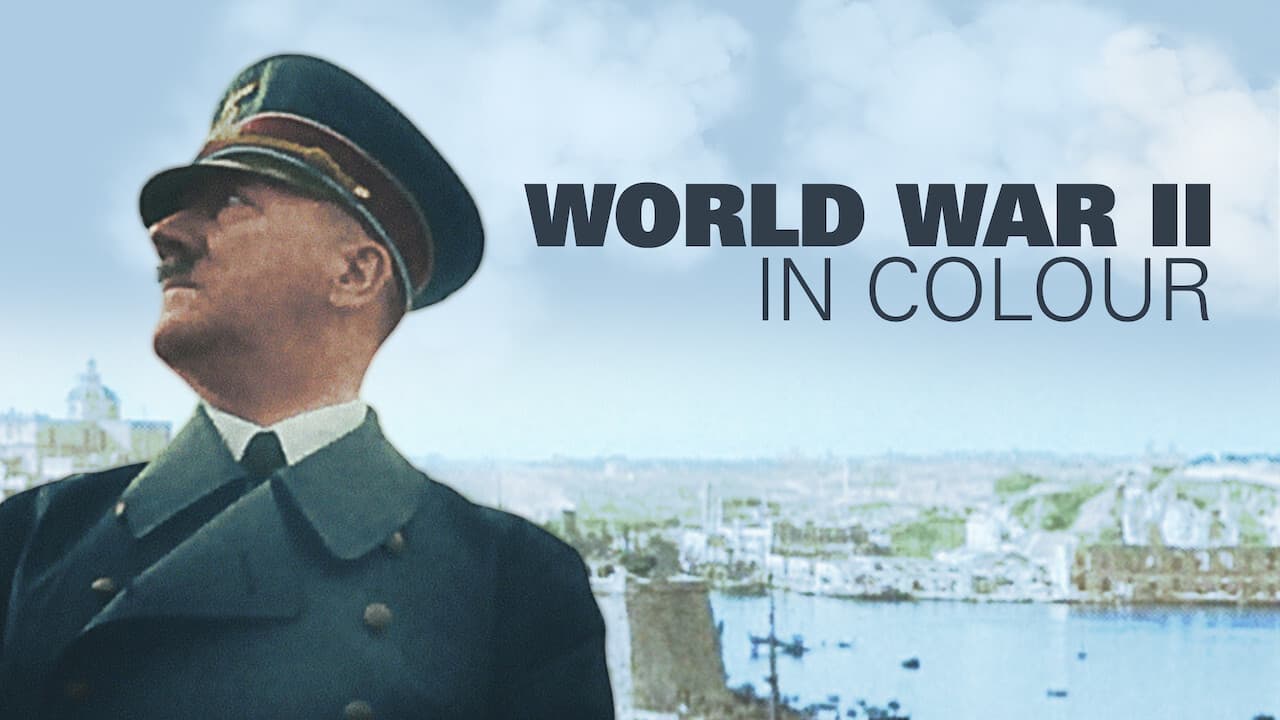 World War II in Colour — backdrops with title 2