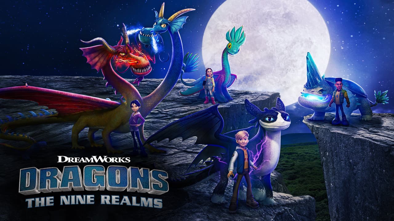 Dragons: The Nine Realms — backdrops with title 2