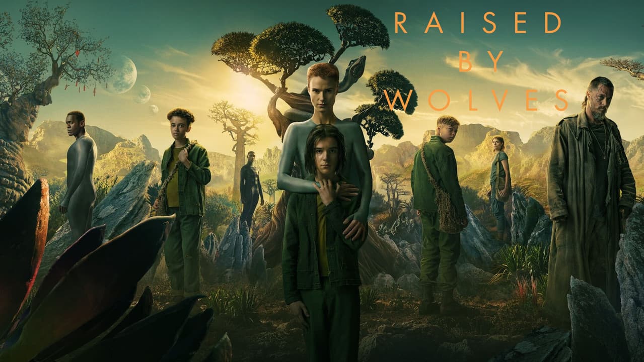 Raised by Wolves — backdrops with title 8