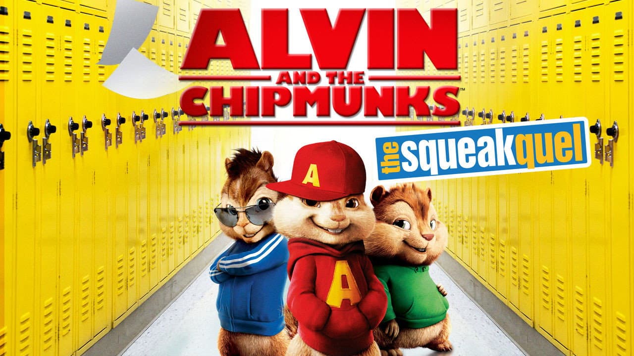 Alvin and the Chipmunks: The Squeakquel — backdrops with title 4