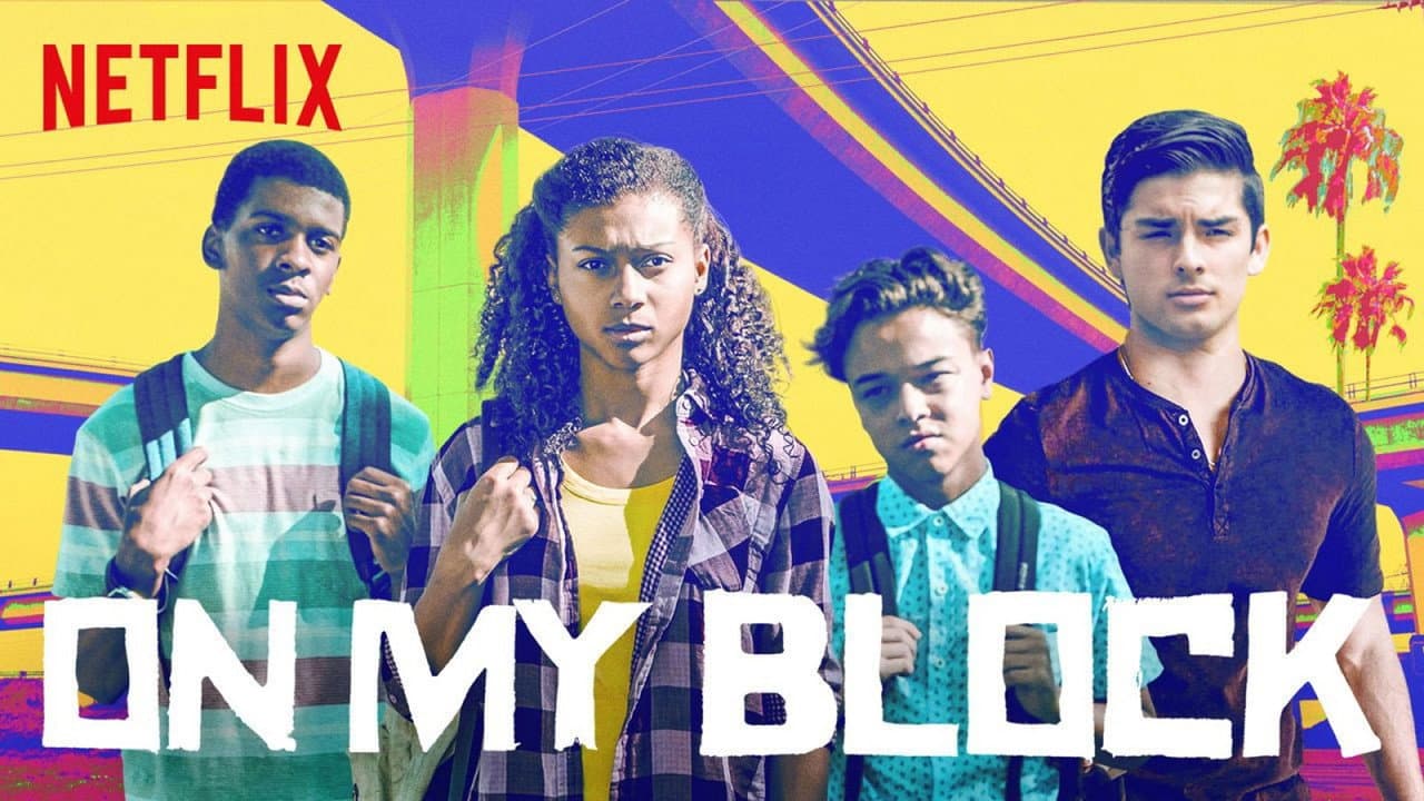On My Block — backdrops with title 4