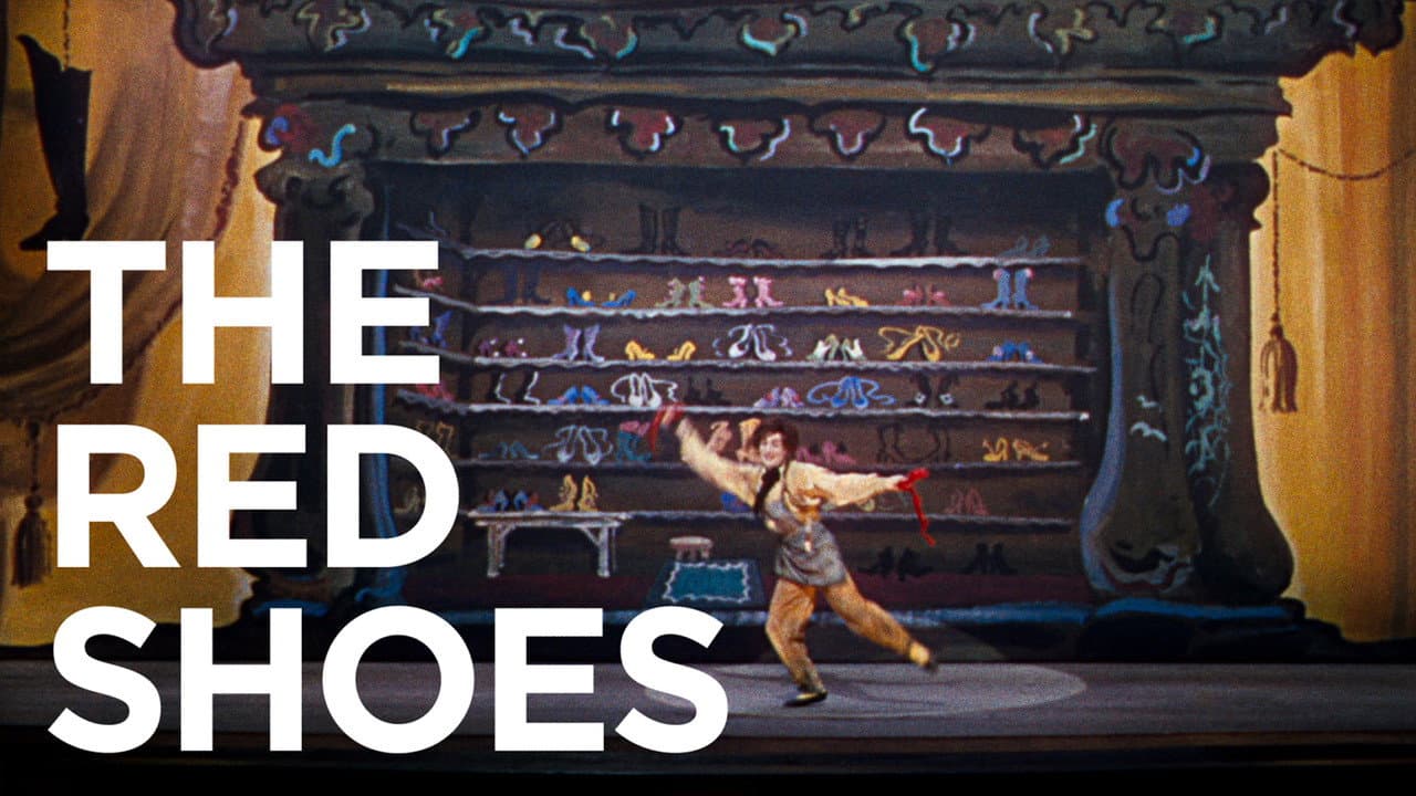 The Red Shoes — backdrops with title 2