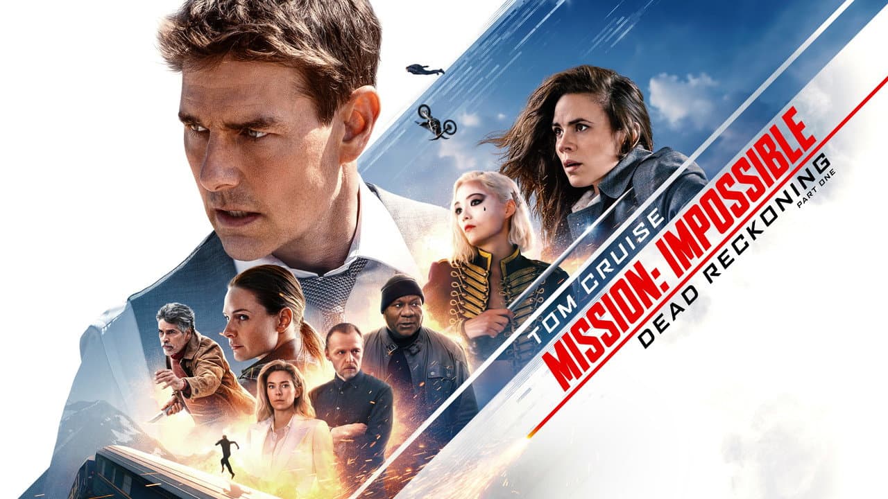 Mission: Impossible - Dead Reckoning Part One — backdrops with title 6