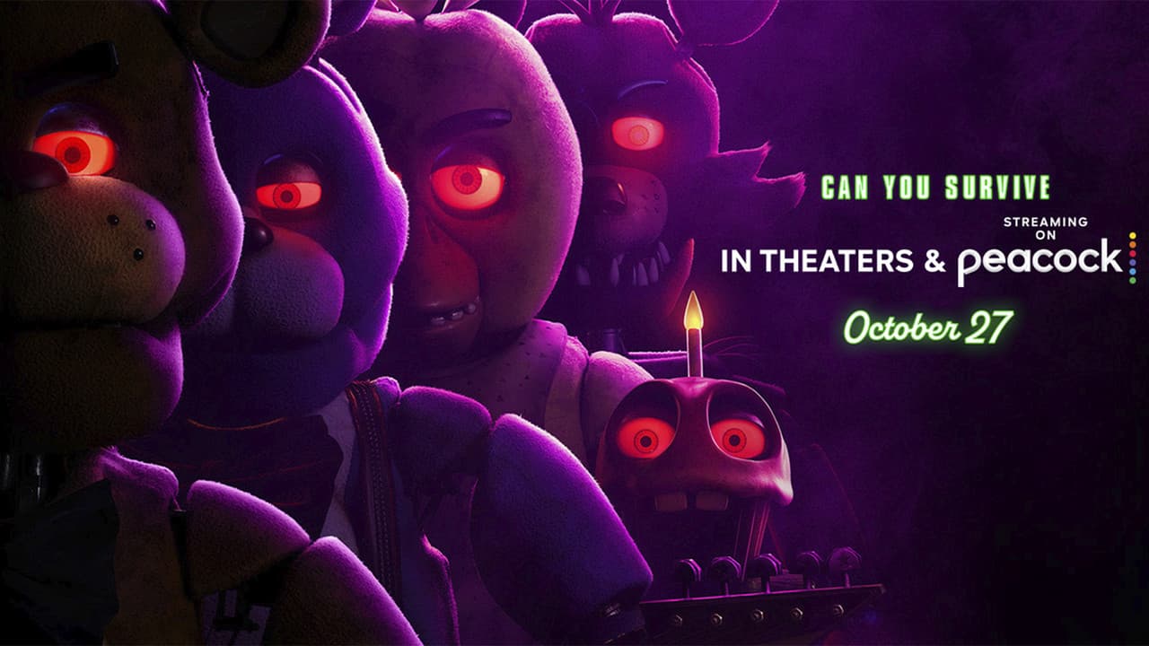 Five Nights at Freddy's — backdrops with title 3