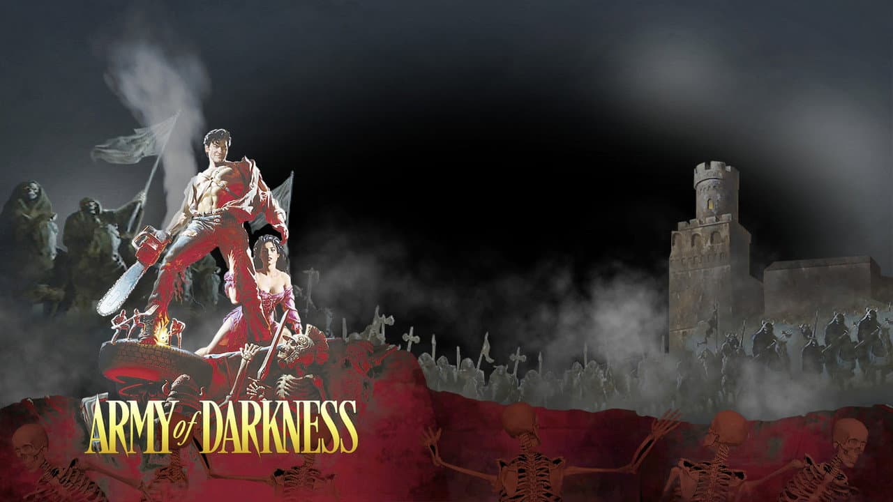 Army of Darkness — backdrops with title 4