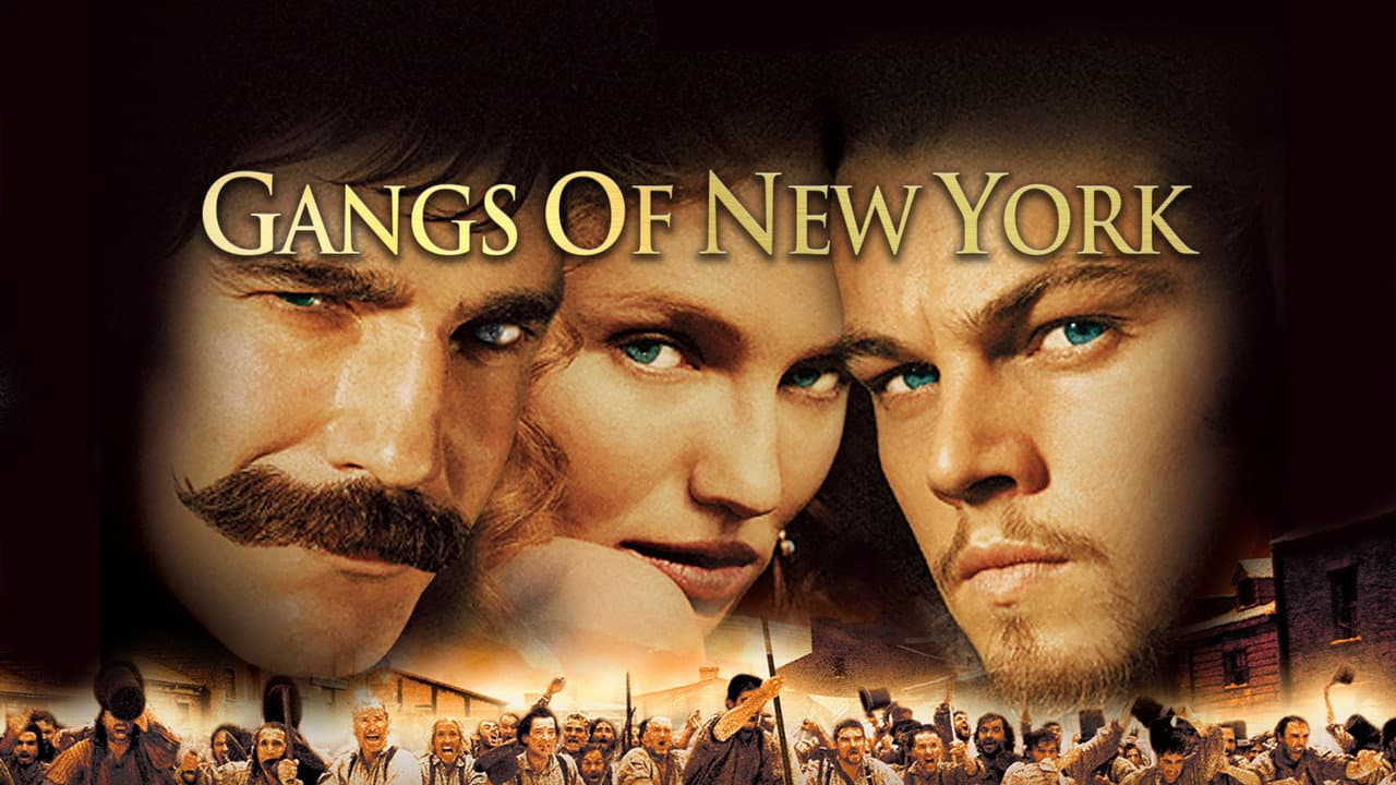 Gangs of New York — backdrops with title 5