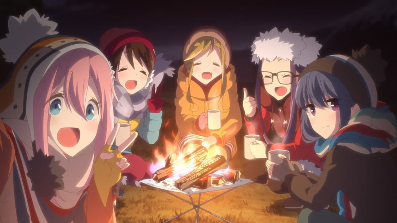 Laid-Back Camp — backdrops 8
