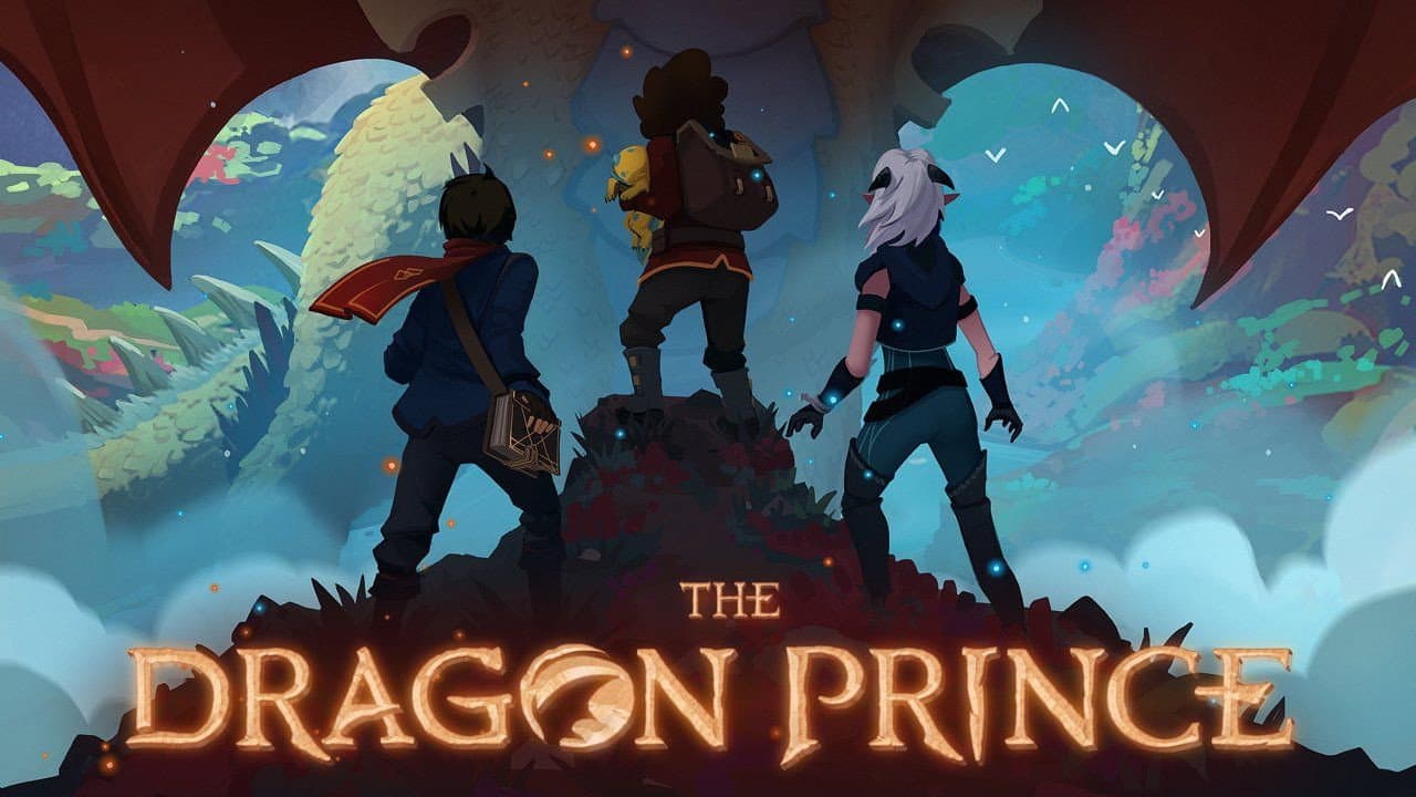 The Dragon Prince — backdrops with title 2